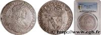 FRANKREICH Écu, portrait apollinien LOUIS XIV THE SUN KING Bayonne 1663 (39mm, 27,35g, 6h) -