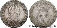 FRANKREICH Quart d'écu à l’écu rond couronné LOUIS XV THE WELL-BELOVED Lyon 1716 (28,5mm, 7,46g, 6h) -