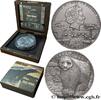 NIUE 2 Dollars Ratel NIUE 2015 (50mm, 62,2g, 12h) -