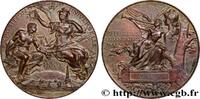 FRANKREICH Médaille, Exposition Universelle EXPOSITIONS UNIVERSELLES 1889 (63,5mm, 108,01g, 12h) -