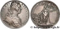 FRANKREICH Médaille, Paix conclue avec l’Allemagne LOUIS XV DIT LE BIEN AIMÉ 1738/1790 (41,5mm, 34,75g, 12h) -