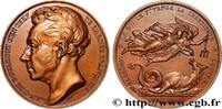 FRANKREICH Médaille, Prise d'Alger par le comte de Bourmont, ALGÉRIE - LOUIS PHILIPPE (1830) (42,5mm, 37,55g, 12h) -