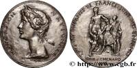 FRANKREICH Médaille, Éducation Nationale ENSEIGNEMENT 1935 (44,5mm, 44,75g, 12h) -