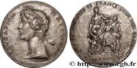 FRANKREICH Médaille, Éducation Nationale ENSEIGNEMENT 1945 (44,5mm, 44,57g, 12h) -