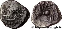 FRANKREICH Denier KALETEDOY à la rouelle GALLIEN - BELGICA - LINGONES (Region die Langres) c. 80-50 AC. (13,5mm, 1,9g, 6h) -