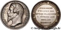 FRANKREICH Médaille, Commission d’examen des livres classique ENSEIGNEMENT 1861 (34,5mm, 19,48g, 12h) -