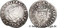 FRANKREICH Demi-teston, 8e type FRANCOIS I Lyon n.d. (28mm, 4,49g, 5h) -