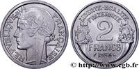 FRANKREICH 2 francs Morlon, aluminium FUNFTE FRANZOSISCHE REPUBLIK 1958 (27mm, 2,20g, 6h) -