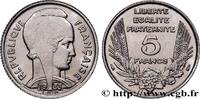 FRANKREICH 5 francs Bazor DRITTE FRANZOSISCHE REPUBLIK 1933 (24mm, 6,05g, 6h) -