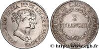 ITALIEN - FÜRSTENTUM LUCQUES UND PIOMBINO - FÉLIX 5 Franchi ITALIEN - FÜRSTENTUM LUCQUES UND PIOMBINO - FÉLIX BACCIOCHI AND ELISA BONAPARTE Florence 1808 (37mm, 24,68g, 6h) -