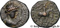 Post-hellenistic 1 (30 BC to 227 AD) Drachme INDO-PARTHIEN - KÖNIGREICH INDO-PARTHIEN - KÖNIG UNBEKANNT Atelier indéterminé c. 55-105 (14mm, 2,02g, 12h) -