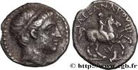 Hellenistic 1 (323 BC to 188 BC) Cinquième de tétradrachme MAKEDONIEN - MAKEDONISCHE KÖNIGE - PHILIPP III ARRHIDAIOS Amphipolis,Macédoine c. 323/322 - 316/315 AC. (14,5mm, 2,30g, 3h) -