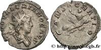 THE MILITARY CRISIS(235 AD to 284 AD) Antoninien VALERIANUS II Trèves 259-260 (20mm, 2,86g, 12h) -