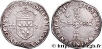 FRANKREICH Quart d’écu, écu de face, 4e type HENRY IV Saint-André de Villeneuve-lès-Avignon 1603 (31mm, 9,66g, 5h) -