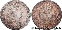 FRANKREICH Quart d'écu aux trois couronnes LOUIS XIV THE SUN KING Lyon 1711 (28mm, 7,6g, 6h) -