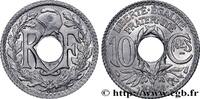 FRANKREICH 10 centimes Lindauer en zinc, Cmes souligné et mil ETAT FRANÇAIS 1941 (21mm, 2,48g, 6h) -