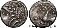 Denier au cheval galopant et au “caducée” Ier siècle avant J.-C. FRANKREICH GALLIEN -ALLOBROGES (Region die Dauphine)  Ier siècle avant J.-C. (12...