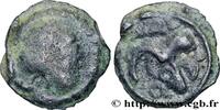 FRANKREICH Potin ALAV GALLIEN - NORDGALLIEN - ÆDUI (BIBRACTE, Region die Mont-Beuvray) Autun (71) c. 60-50 AC. (18,5mm, 5,17g, 5h) -
