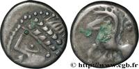 Denier au cheval galopant et au “caducée” Ier siècle avant J.-C. FRANKREICH GALLIEN -ALLOBROGES (Region die Dauphine)  Ier siècle avant J.-C. (12...