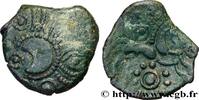 FRANKREICH Bronze au cheval GALLIEN - AULERCI EBUROVICES (Region die Évreux) Évreux (27) c.60-50 AC. (15mm, 2,29g, 9h) -