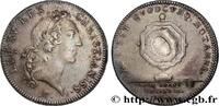 FRANKREICH Notaires de Paris - Louis XV NOTAIRES 1720 (30mm, 7,89g, 6h) -