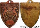 FRANKREICH Plaquette d’hôtel, Grand Hôtel BORDELAIS - VILLES, ENTREPRISES ET VINS 33 - Bordeaux n.d. (74,5mm, 93,52g, 12h) -