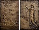 FRANKREICH Plaquette, La Suisse pacifiée et réorganisée SUISSE - CONFÉDÉRATION HELVÉTIQUE 1903 (37,5mm, 12,39g, 12h) -