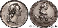 FRANKREICH Médaille, Naissance du Comte d'Artois (futur Charl LOUIS XV DIT LE BIEN AIMÉ Paris, Monnaie du Louvre 1757 (41,5mm, 29,26g, 12h) -