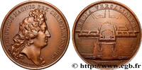 FRANKREICH Médaille, Le château de Versailles, refrappe LOUIS XIV LE GRAND OU LE ROI SOLEIL Monnaie de Paris (1680) (40,5mm, 35,93g, 12h) -