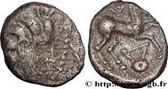 FRANKREICH Denier à la lyre GALLIEN - NORDGALLIEN - ÆDUI (BIBRACTE, Region die Mont-Beuvray) Autun (71) c. avant 52 AC. (14mm, 1,90g, 9h) -