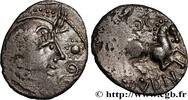 FRANKREICH Denier ANORBOS/DVBNO, droit au globule perlé GALLIEN - NORDGALLIEN - ÆDUI (BIBRACTE, Region die Mont-Beuvray) Autun (71) c. 70-50 AC. (16mm, 1,64g, 7h) -