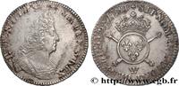 FRANKREICH Demi-écu aux insignes LOUIS XIV THE SUN KING Lille 1701 (25,5mm, 13,28g, 6h) -