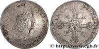 FRANKREICH Écu aux huit L, 2e type LOUIS XIV THE SUN KING Bordeaux 1704 (43,5mm, 26,68g, 6h) -