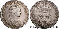 FRANKREICH Quart d'écu dit vertugadin LOUIS XV THE WELL-BELOVED Bordeaux 1717 (29mm, 7,49g, 6h) -