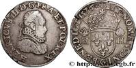 FRANKREICH Teston, 3e type HENRY III Poitiers 1576 (30,5mm, 9,40g, 4h) -