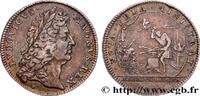 FRANKREICH CHAMBRE DU TRÉSOR ROYAL CHAMBRE DU TRÉSOR ROYAL s.l 1691 (28mm, 7,40g, 6h) -