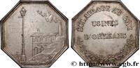 FRANKREICH Compagnie d’éclairage au gaz d’Orléans L'ORLÉANAIS - Noblesse et villes 1840 (25,5mm, 7,61g, 12h) -