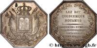 FRANKREICH Notaires de Fontainebleau NOTAIRES DU XIXe SIECLE n.d. (32mm, 15,03g, 12h) -