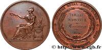 FRANKREICH Médaille, Collège royal d’Angoulême, Fondation Cha ENSEIGNEMENT 1846 (49,5mm, 61,66g, 12h) -