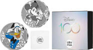FRANKREICH BELLE EPREUVE 10 Euro 100 ANS DE DISNEY (colorisé) FRANKREICH Pessac - Monnaie de Paris 2023 (38mm, 22,2g, 12h) -