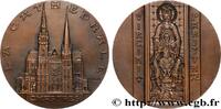 FRANKREICH Médaille, Cathédrale de Chartres ÉGLISES ET CATHÉDRALES Monnaie de Paris (1939) (49,5mm, 67,89g, 12h) -