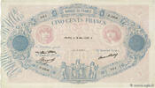 FRANKREICH 500 Francs BLEU ET ROSE 1933 SS