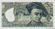 FRANKREICH 50 Francs QUENTIN DE LA TOUR FRANKREICH 50 Francs QUENTIN DE LA TOUR 1978 fST+ -