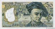 FRANKREICH 50 Francs QUENTIN DE LA TOUR FRANKREICH 50 Francs QUENTIN DE LA TOUR 1981 fST+ -