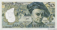 FRANKREICH 50 Francs QUENTIN DE LA TOUR FRANKREICH 50 Francs QUENTIN DE LA TOUR 1983 fST+ -