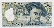 FRANKREICH 50 Francs QUENTIN DE LA TOUR FRANKREICH 50 Francs QUENTIN DE LA TOUR 1990 ST -