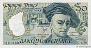 FRANKREICH 50 Francs QUENTIN DE LA TOUR FRANKREICH 50 Francs QUENTIN DE LA TOUR 1991 fST+ -