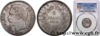 FRANKREICH 1 franc Napoléon III, tête nue ZWEITES KAISERREICH Paris 1855 (23,18mm, 5g, 6h) -