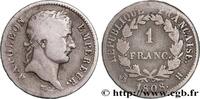 FRANKREICH 1 franc Napoléon Ier tête laurée, République franç GESCHICHTE FRANKREICHS La Rochelle 1808 (23mm, 4,69g, 6h) -