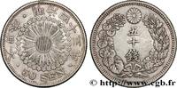 JAPAN 50 Sen an 41 Meiji (Mutsuhito) soleil JAPAN 1908 (27,5mm, 10,16g, 6h) -